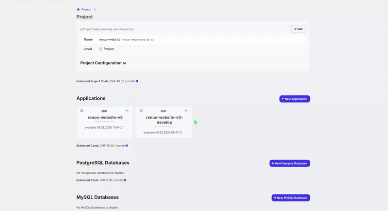 Edit button demonstration